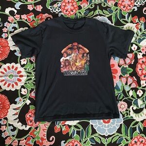 WrestleMania Black Crop Top